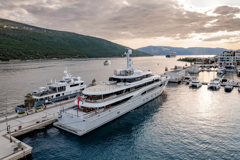 Superyachts in Portonovi