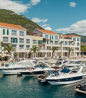 Коллекция недвижимости Marina Residences для максимального удовольствия от жизни в марине, которое вы найдете только на курорте Portonovi в Черногории